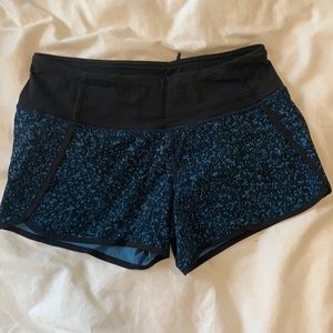 Lululemon run shorts